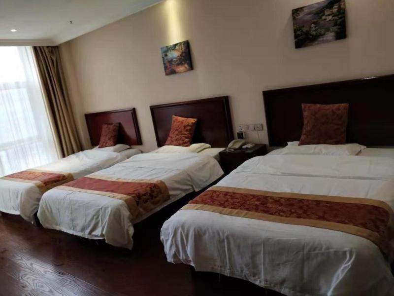 Greentree Inn Jiangsu Suzhou Huqiu West Chengbei Road Fulin Square Express Hotel Exterior foto