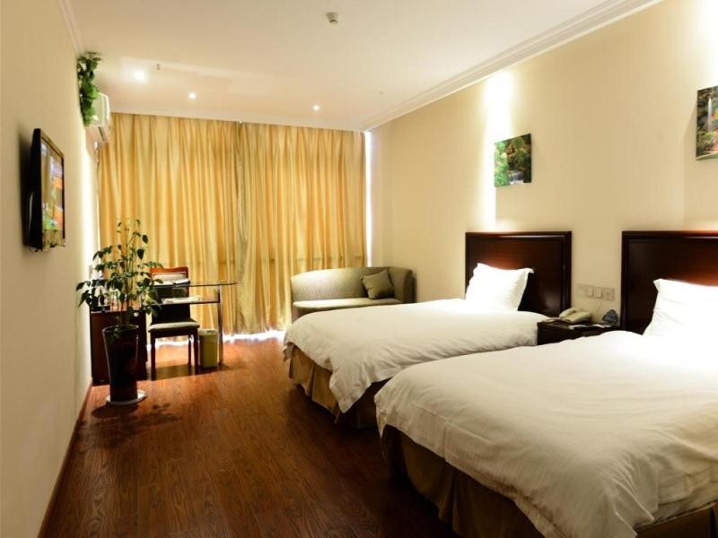 Greentree Inn Jiangsu Suzhou Huqiu West Chengbei Road Fulin Square Express Hotel Exterior foto
