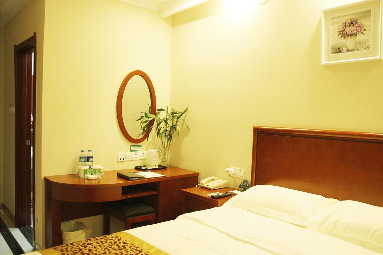 Greentree Inn Jiangsu Suzhou Huqiu West Chengbei Road Fulin Square Express Hotel Exterior foto