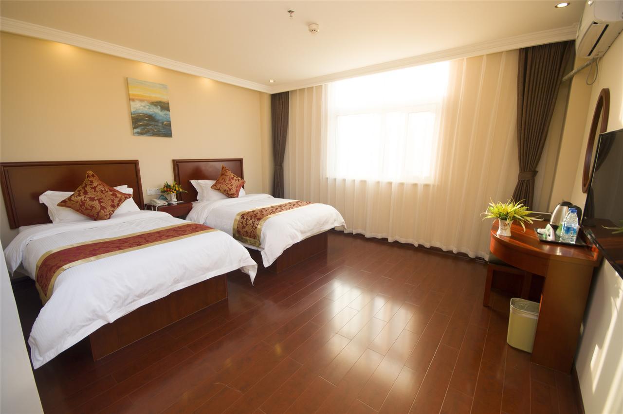 Greentree Inn Jiangsu Suzhou Huqiu West Chengbei Road Fulin Square Express Hotel Exterior foto