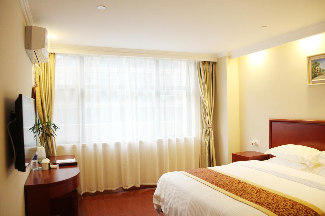 Greentree Inn Jiangsu Suzhou Huqiu West Chengbei Road Fulin Square Express Hotel Exterior foto