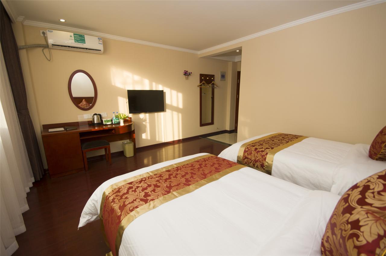 Greentree Inn Jiangsu Suzhou Huqiu West Chengbei Road Fulin Square Express Hotel Exterior foto